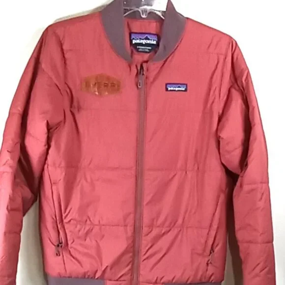 Patagonia R1 Jacket Women Small Brown Cross Strata Full Zip Everfi Patch Pockets - Picture 1 of 10